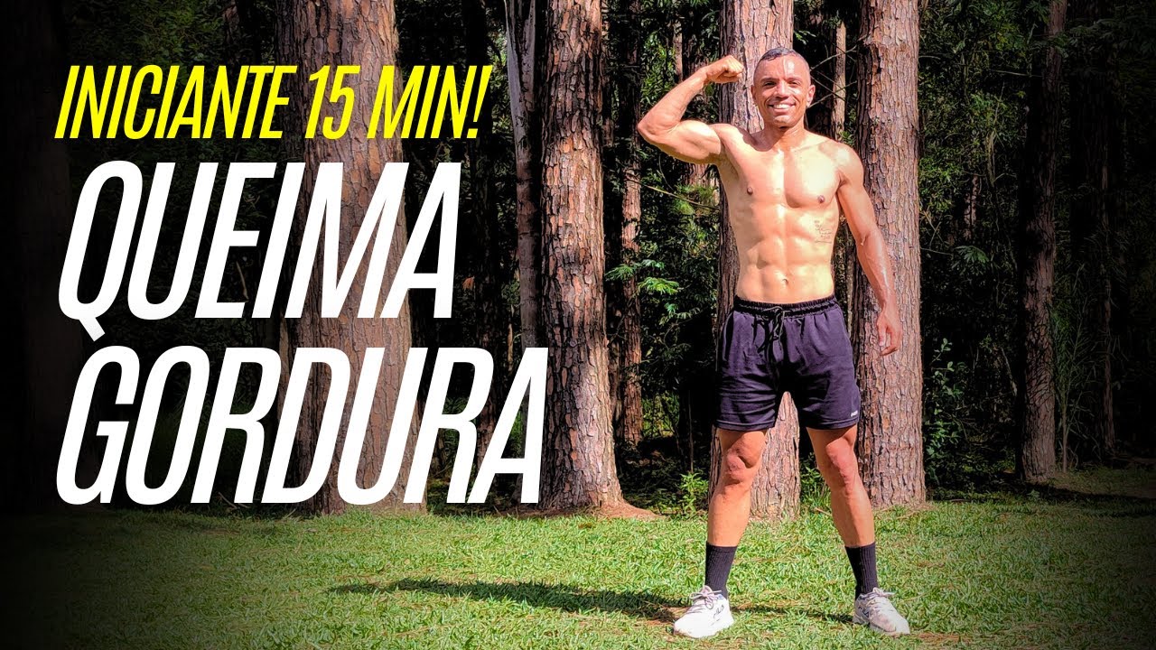 HIIT 15 Min Iniciante 🔥 Queima de Gordura | Projeto Verão em Casa