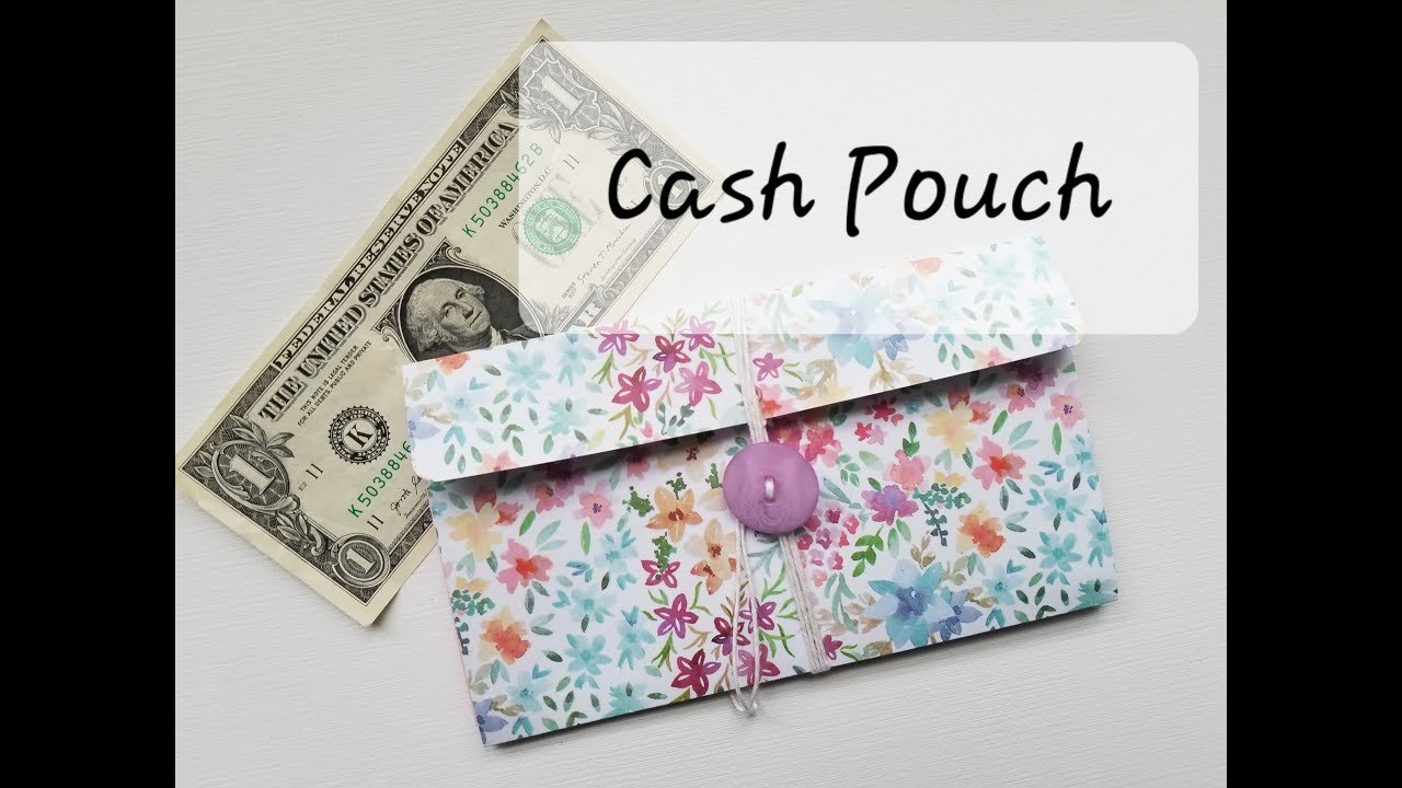 Cash / Photo Pouch. CRAFT FAIR ITEM YouTube