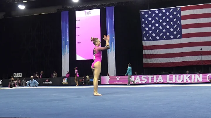 Avery Neff  Floor Exercise  2021 Nastia Liukin Cup