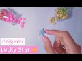 How to make Origami stars 🌟 || Cara membuat Origami bintang