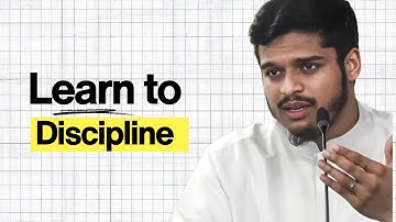 How To Actually Be Disciplined & Stop Wasting Your Potential  || Ustadh Hisham