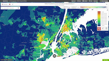 Interactive Legend - Social Explorer - Old Dashboard