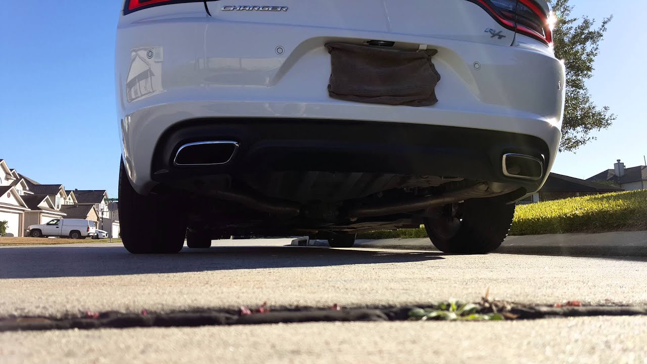 2021 dodge charger rt stock exhaust