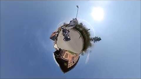 BMW GS 1200 Adventure INSTA360 one x Tiny Planet