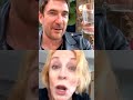 Holland Taylor and Sarah Paulson live Instagram with Dylan McDermott