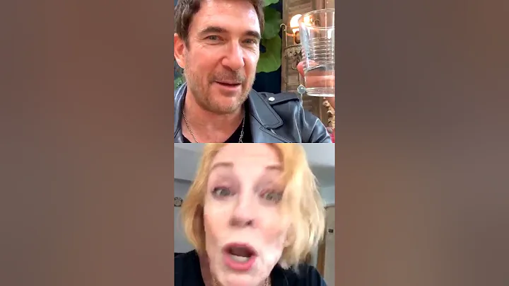 Holland Taylor and Sarah Paulson live Instagram wi...