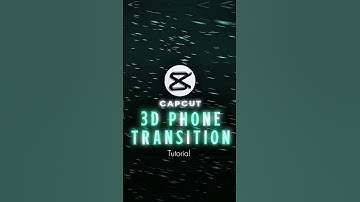 CAPCUT | 3D PHONE TRANSITION TUTORIAL 💀🔥 | #shorts #tutorial #edit #viral