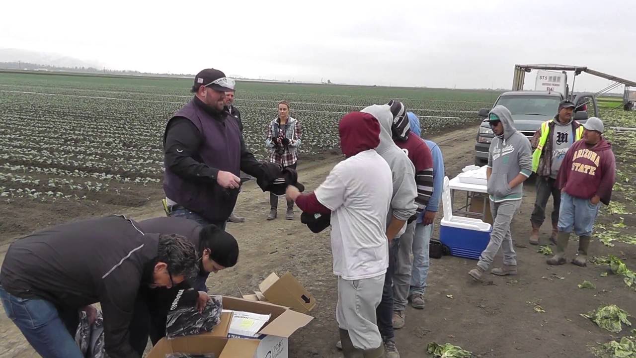 Markon and its Members Thank MFC Romaine Harvest Crew