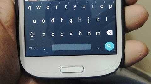 Android L keyboard for any android device