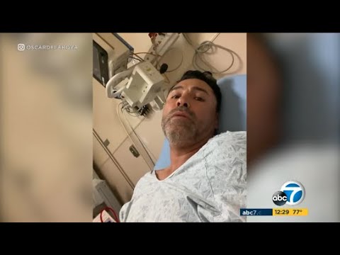 Oscar De La Hoya hospitalized with COVID-19; Vitor Belfort will now ...