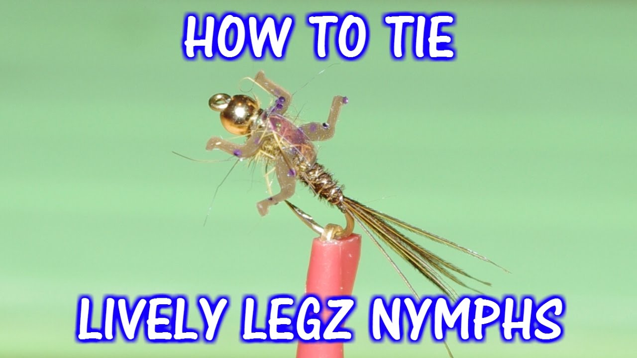 HOW TO TIE LIVELY LEGZ ON A FLY/ NYMPH