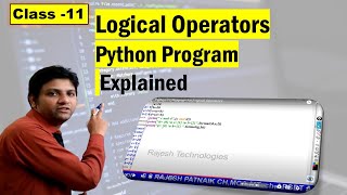 Python 11 Program for Logical Operators