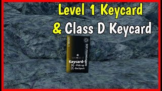 How To Get Level 1 Keycard And Class D Keycard In Roblox 096 Scp