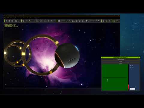 Space Rings - iClone editor Python game (first draft: static fire test)