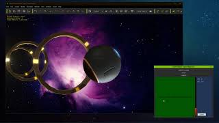 Space Rings - iClone editor Python game (first draft: static fire test)