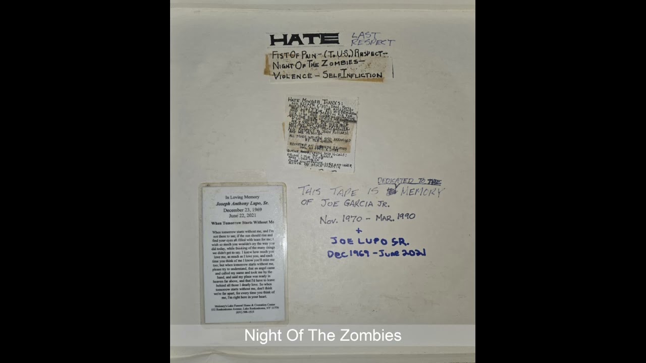 Hate - Last Respect 1989 (Master Reel)