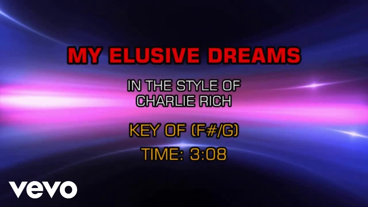 Charlie Rich My Elusive Dreams (Karaoke) YouTube