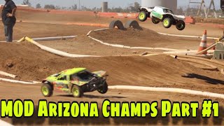 MOD 1/8 - 1/5 scale Arizona Champs 2021 Day 1 Losi 5iveT 2.0, 5iveB, MCD racing at Fear Farm