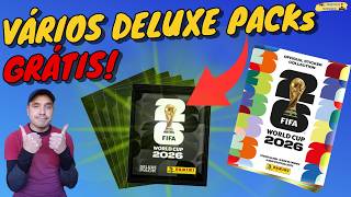 GANHE VÁRIOS DELUXE PACKs - Álbum Virtual da Copa do Mundo 2026