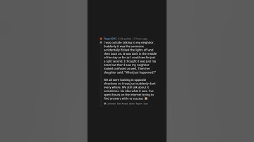 What Is The Most Unexplainable Thing That Ever Happened To You #shorts​ r/AskReddit