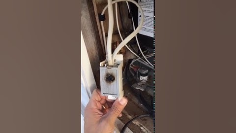 RV refrigerator outlet shorted out.