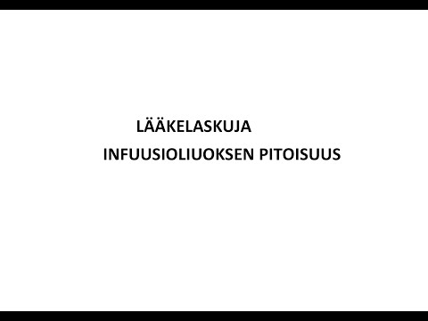 Video: Kuinka Löytää Molaarinen Pitoisuus