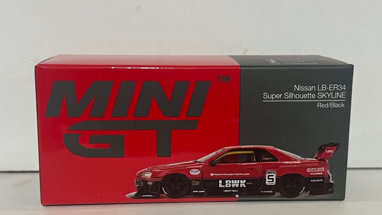 Super Slammed: Unboxing a LBWK Nissan Skyline Silhouette by Mini