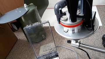 Burkard High-volume Cyclone: Shows sampler indexing to start sampling at 14:49