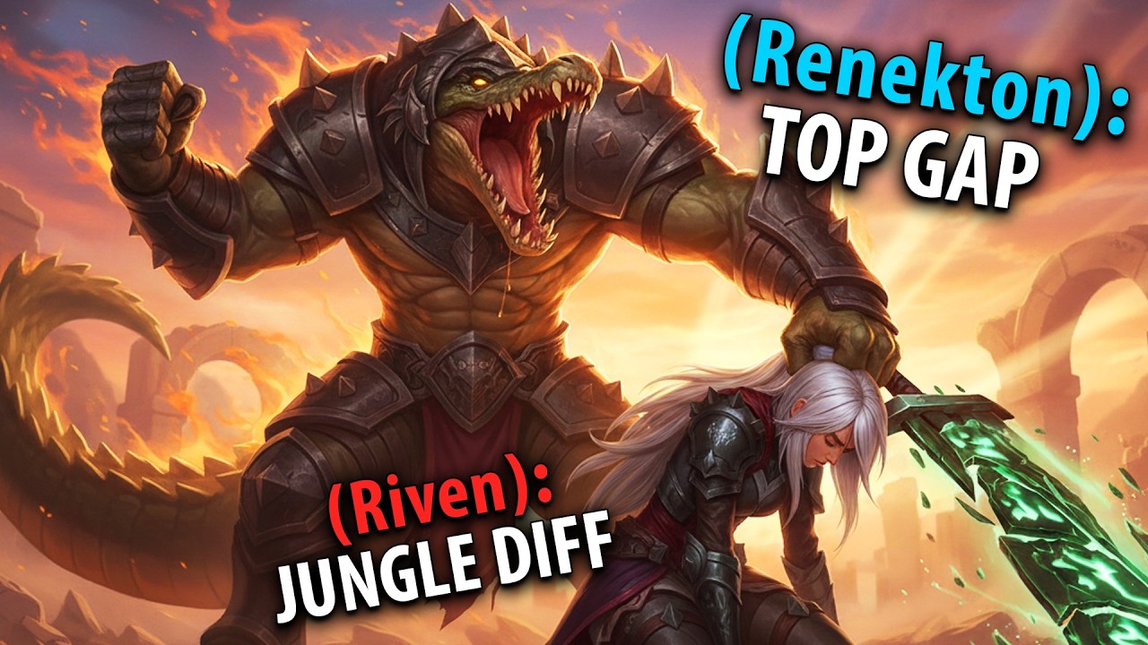 AGGRESSIVE RIVEN PLAYER GETS TAUGHT A LESSON! (HUGE TOP GAP)