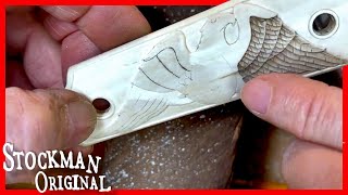 Carving Ivory Grips for a 1911 [full length]