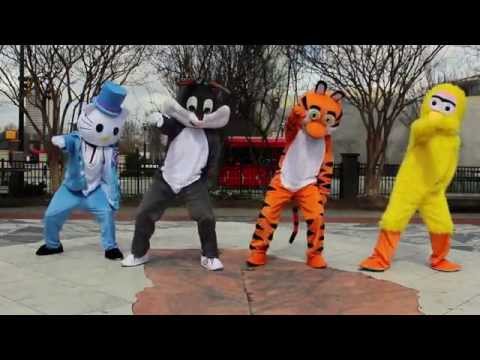 Cartoon Characters | OFFICIAL WHIP DANCE | Dragon House