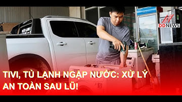 Tivi, Tủ Lạnh Ngập Nước: Xử Lý An Toàn Sau Lũ! | DDN tổng hợp