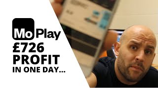 MoPlay Review | How I Made £726 Betting Profit in One Day screenshot 4