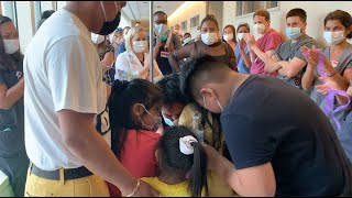 Last Patient in COVID Recovery Unit Goes Home