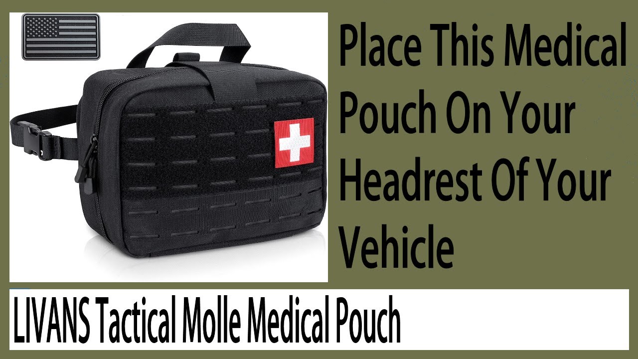 LIVANS Tactical Molle Medical Pouch