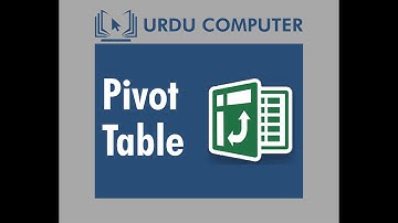Pivot Table | Microsoft Excel in Urdu