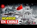 Horror en China, Mira como rascacielos, autos y carreteras  se congelan