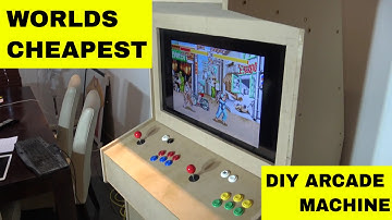 Ladcade - US$200 Cheap DIY Full Size Aracade Machine What you need (Build log #1)