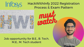 HackWithInfy 2022 registration complete details || Exam pattern and New Changes for 2022 pass-outs