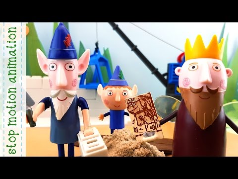 Building yard Ben & Holly's Little Kingdom Stop Motion Animation