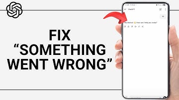 How to Fix Something Went Wrong on ChatGPT