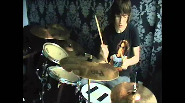 One Take 16 yr old Old Yellow Bricks - Arctic Monkeys  Drum cover