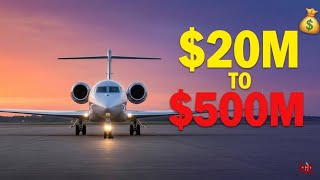 From $70M to $500M: Inside the World's Most Luxurious Private Jets