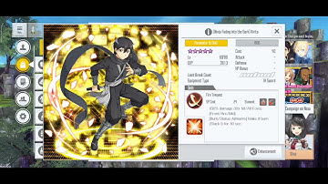 SAO IF [Ninja Fading Into The Dark] Kirito Skill Test