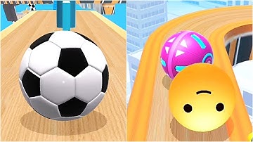 Sky Rolling Ball 3D - Levels 52 to 53