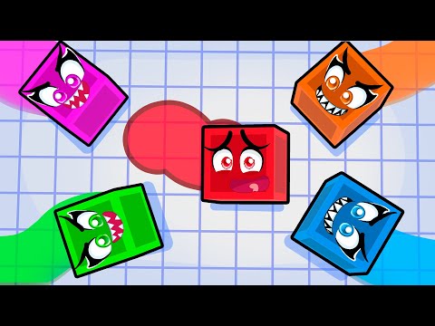 Techy Plays 100 Player Color Fight With MY CRAZY FAN GIRLS...