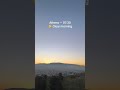 A clear winter morning over Athens. 5°C, calm light above the city.