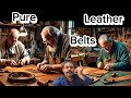 Handmade Leather Belts | Amazing Process of Making a Leather Belt