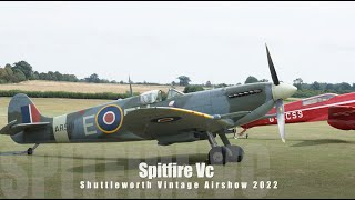 Spitfire Vc - Shuttleworth Vintage Airshow 2022
