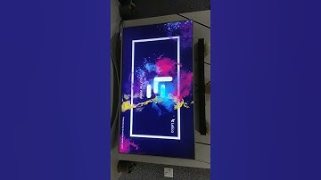 55" led tv screen flickering or double image how to fix?